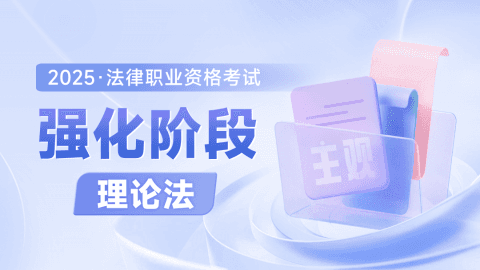 2025主观强化阶段-理论法