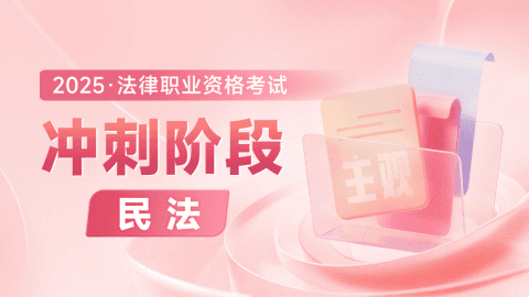 2025主观冲刺点睛-民法